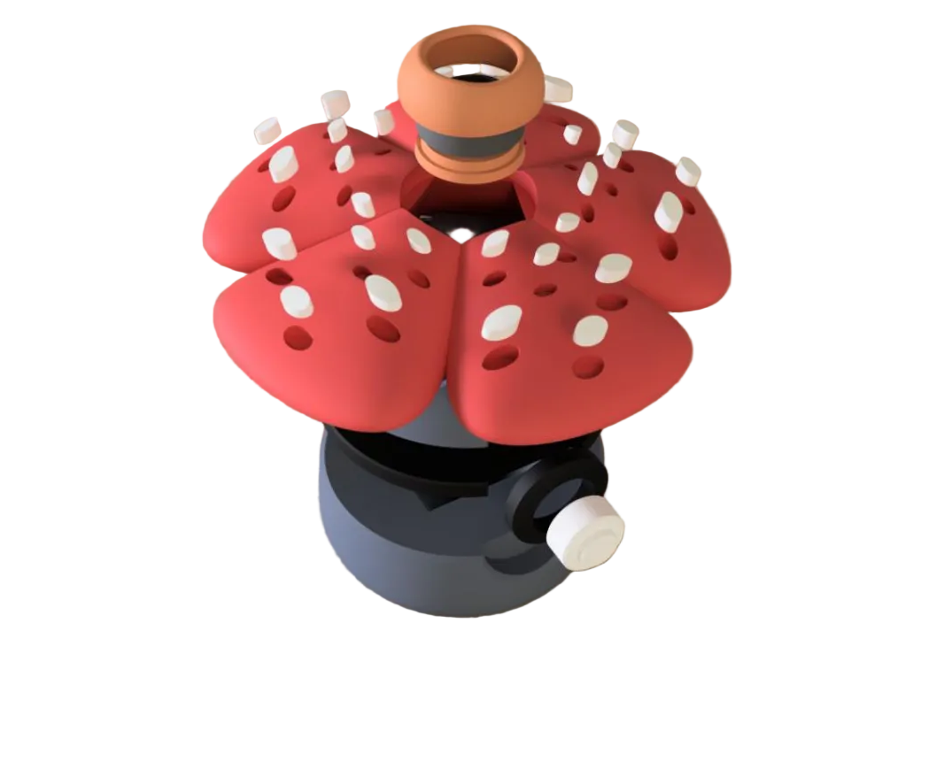 Pokébola Vileplume #0045 – Edición Coleccionista 3D