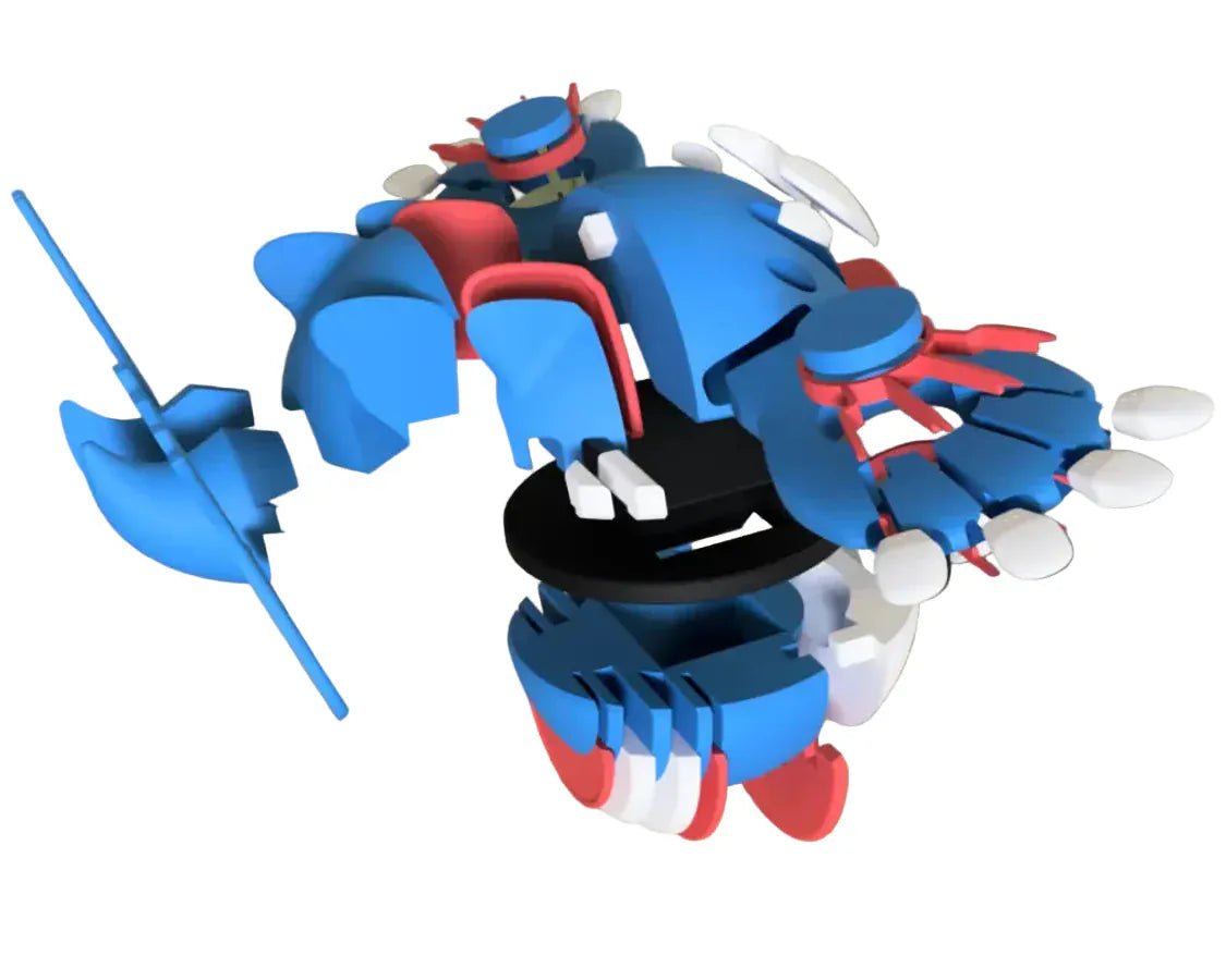 Pokébola Kyogre 0382 – Impresa en 3D - Impresión 3D en Colombia - N3XT
