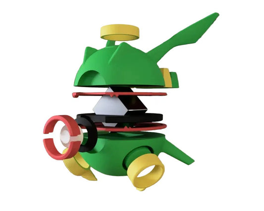 Pokébola Rayquaza 0384 – Impresa en 3D - Impresión 3D en Colombia - N3XT