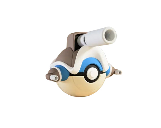 Pokébola Mega Blastoise #0009 – Edición Legendaria 3D