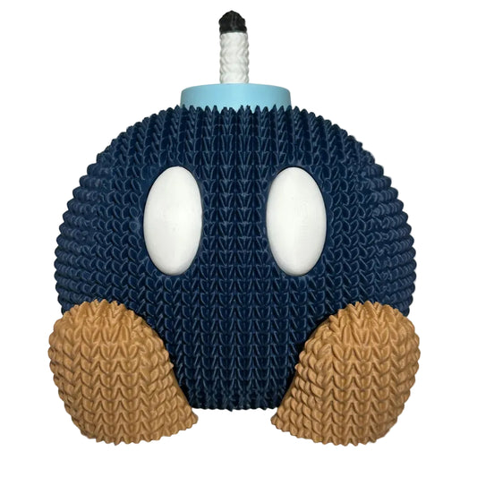 Bob-omb Tejido 3D – Edición Gamer Decorativa