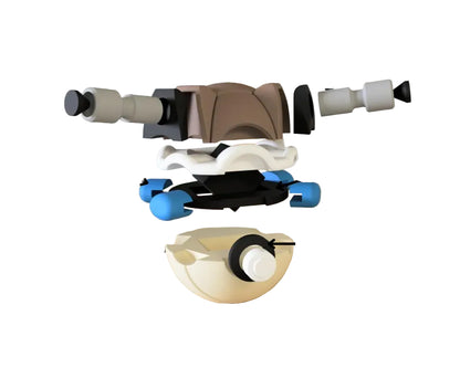 Pokébola Blastoise #0009 – Edición Coleccionista 3D