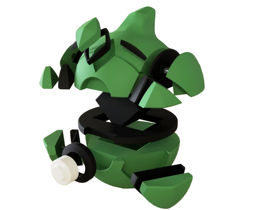 Pokébola Metapod #0011 – Edición Coleccionista 3D