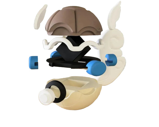 Pokébola Wartortle #0008 – Edición Coleccionista 3D