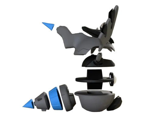 Pokébola Zekrom #0644 – Edición Coleccionista 3D