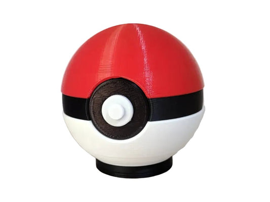 Alcancía Pokebola 3D – Edición Coleccionista Pokémon - Impresión 3D en Colombia - N3XT