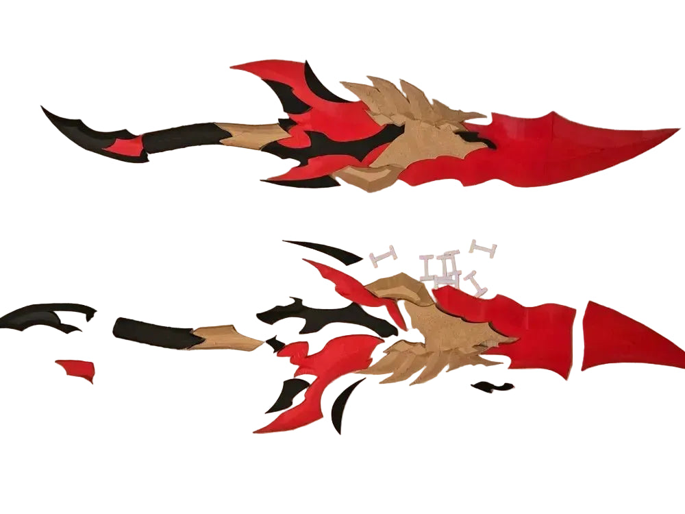 Espada Kamish Solo Leveling – Réplica Decorativa Cosplay - Impresión 3D en Colombia - N3XT