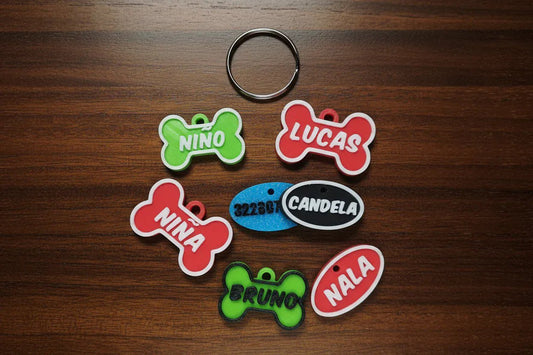 Llaveros para Perros Personalizados 3D - Impresión 3D en Colombia - N3XT