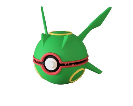 Pokébola Rayquaza 0384 – Impresa en 3D - Impresión 3D en Colombia - N3XT